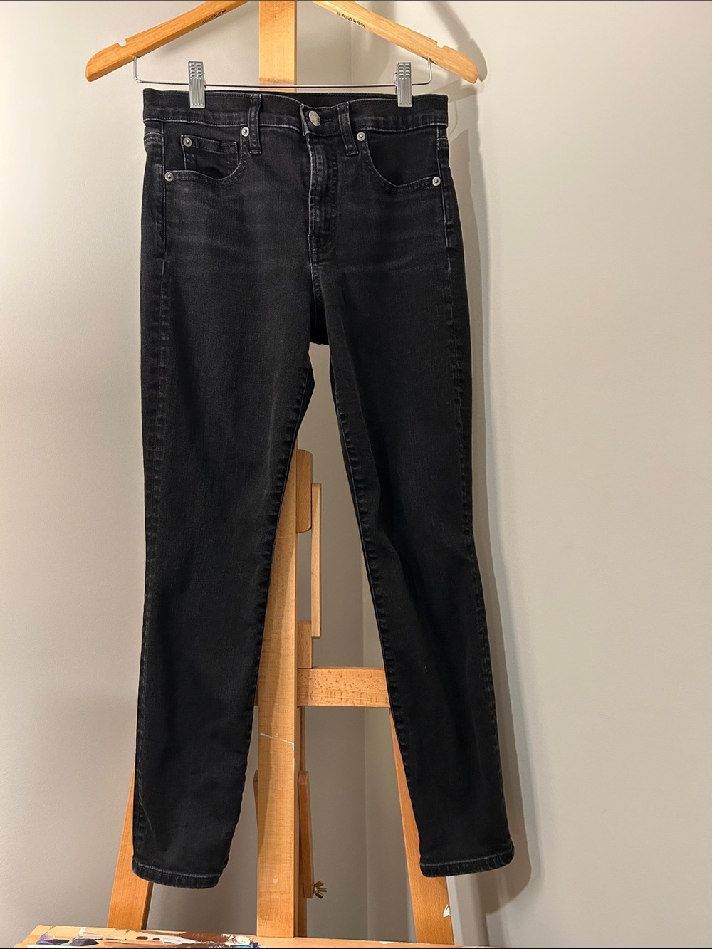 GAP | High-Rise Skinny Jeans in Black | W27 Size 4P